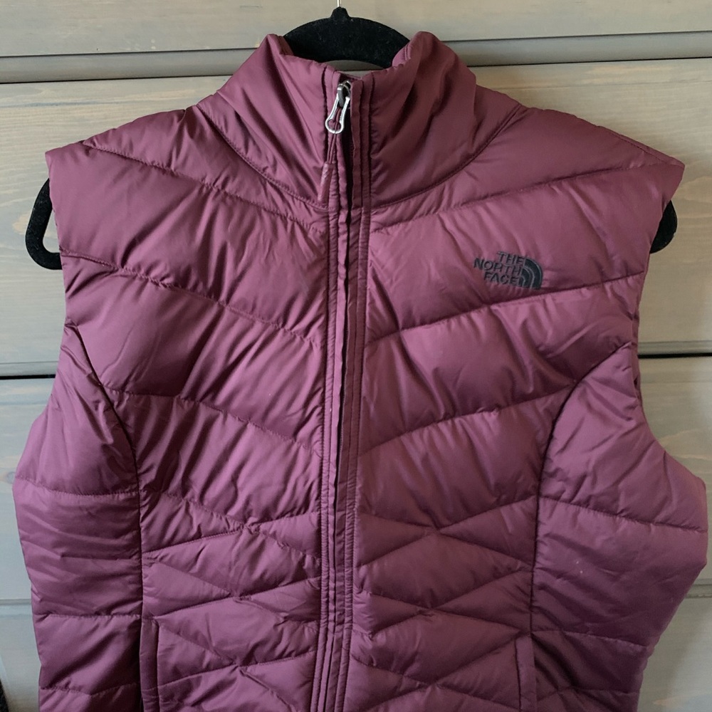 North face stretch down vest